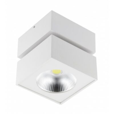 LED valgusti BIANCO, 15W, 1500lm, AC220-240V, 50/60 Hz, PF> 0.5, Ra≥80, IP20, IK06, 36°, 4000K, ruudukujuline, valge