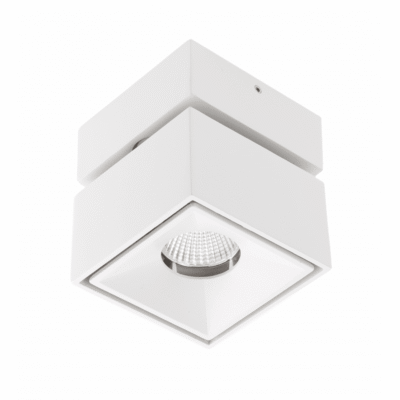 LED valgusti BIANCO, 8W, 680lm, AC220-240V, 50/60 Hz, PF>0,9, Ra≥80, IP20, IK06, 36°, 4000K, ruudukujuline, valge
