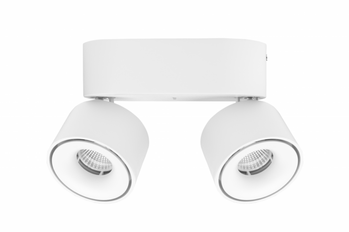 LED valgusti BIANCO CCT, 16W, 680lm, AC220-240V, 50/60 Hz, Ra≥80, IP20, 36°, 2700/3300/4000K, ümmargune, valge - Image 2