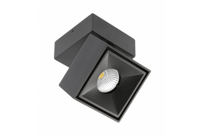 LED valgusti BIANCO CCT, 8W, 680lm, AC220-240V, 50/60 Hz, Ra≥80, IP20, 36°, 2700/3300/4000K, ruudukujuline, must - Image 2