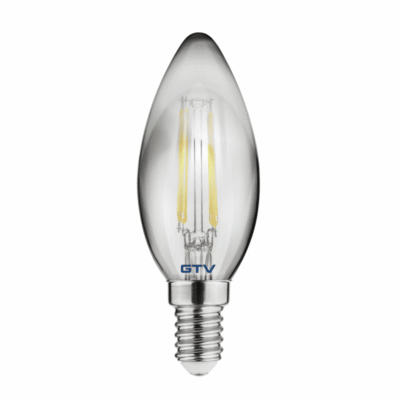 LED VALGUSTI, FILAMENT HALL, A-G, C35, 2700K, E14, 4,0W, AC220-240V, 360°, 300lm, 44mA