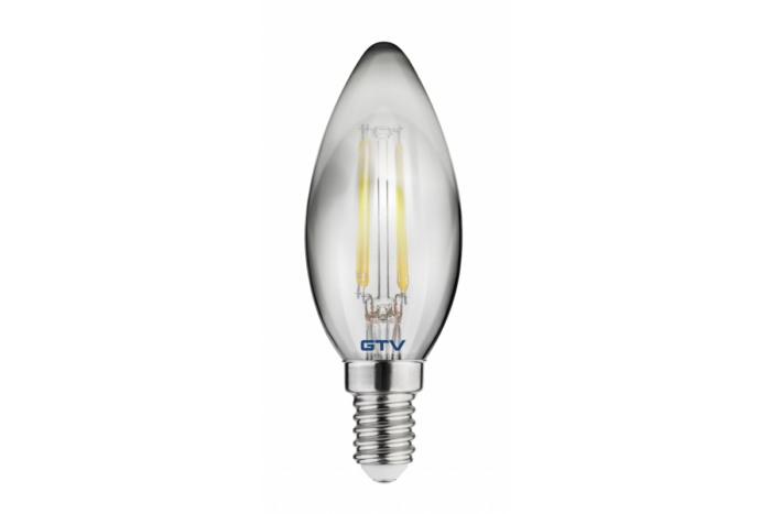 LED VALGUSTI, FILAMENT HALL, A-G, C35, 2700K, E14, 4,0W, AC220-240V, 360°, 300lm, 44mA