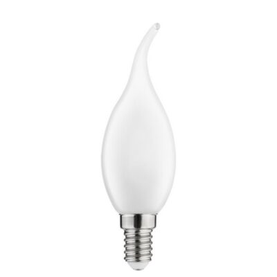 LED pirn, piimafilament, A-G, C35L, 3000K, E14, 4,0W, AC220-240V, 360°, 420lm, 44mA