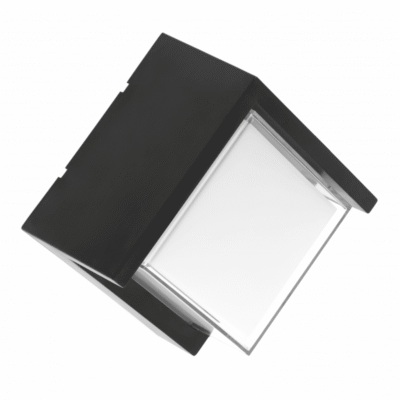 LED fassaadivalgusti CANTI II, 12W, 1000lm, AC220-240V, 50/60Hz, IP65, 4000K, must