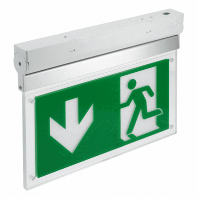 Avariivalgusti CORSO-1 LED, 3W, 300lm, AC220-240V, 50-60Hz, IP20, 1h, 6400K, topeltülesanne, TEST nupp