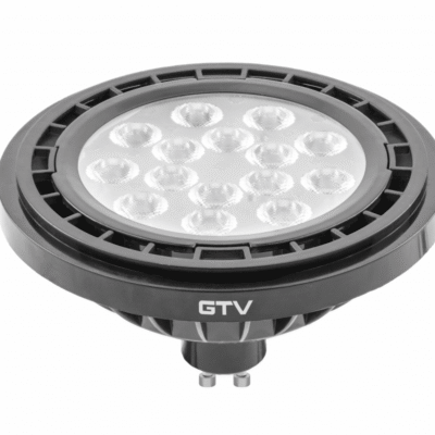 LED valgusallikas, A-G, ES111, 4000K, GU10, 12.5W, AC220-240V, 40°, 1250lm, 109mA, must