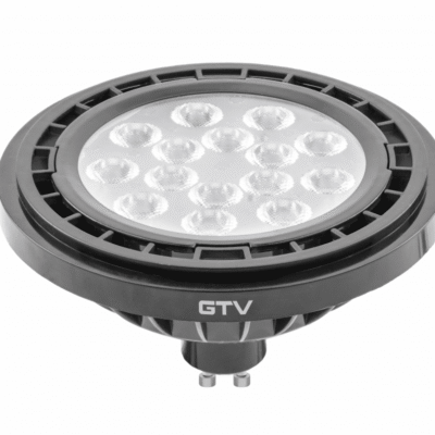 LED valgusallikas, A-G, ES111, 3000K, GU10, 12,5W, AC220-240V, 40°, 1100lm, 109mA, must