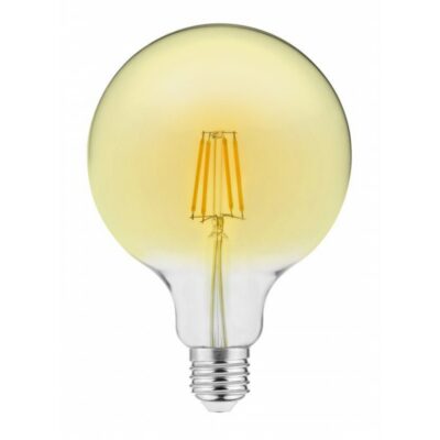 LED VALGUSTI, FILAMENT VINTAGE, A-G, G125, 3000K, E27, 4,0W, AC220-240V, 360°, 300lm, 44mA