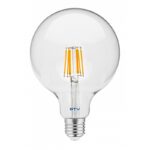 LED VALGUSTI, FILAMENT VINTAGE, A-G, G125, 3000K, E27, 4,0W, AC220-240V, 360°, 300lm, 44mA - <span class="woocommerce-Price-amount amount"><bdi>4.05 <span class="woocommerce-Price-currencySymbol">€</span></bdi></span> - LED pirnid