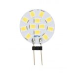 LED valgusallikas, A-G, G4, 3000K, 2,5W, DC12V, 180°, 250lm - <span class="woocommerce-Price-amount amount"><bdi>1.60 <span class="woocommerce-Price-currencySymbol">€</span></bdi></span> - G4