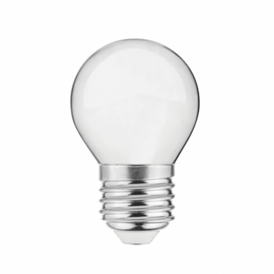 LED valgusallikas, piimafilament, A-G, G45, 4000K, E27, 2,0W, AC220-240V, 360°, 200lm, 22mA
