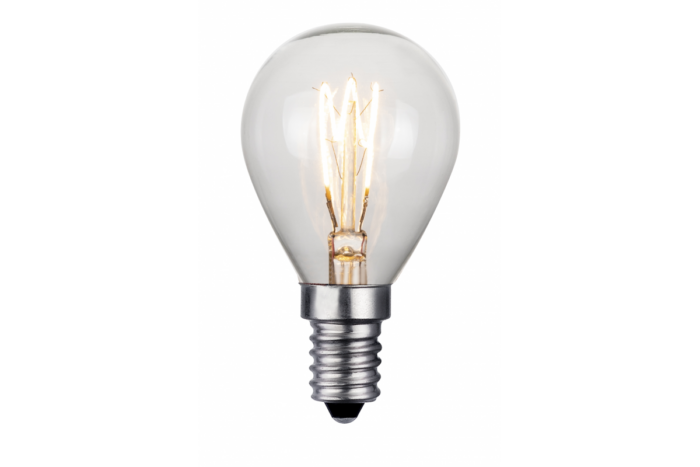 LED VALGUSTI, FILAMENT, SPIN, G45, E14, 3.0W, 165lm, 2200K, AC220-240V, 360°