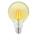 LED PIRN, FILAMENT, A-G, G95, 3000K, E27, 8,0W, AC220-240V, 360°, 880lm, 70mA - <span class="woocommerce-Price-amount amount"><bdi>4.07 <span class="woocommerce-Price-currencySymbol">€</span></bdi></span> - LED pirnid