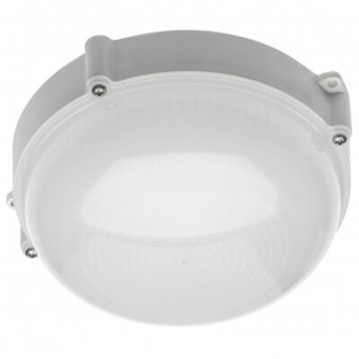 LED Laevalgusti LUXIA 10W ÜMMARGUNE, 700lm, IP65, AC220-240V, 50/60Hz, valgusnurk 220°, neutraalne valge, valge korpus