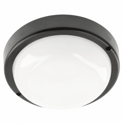 KODO laevalgusti, LED, 8W, 720lm, 4000K, AC180-250V, IP54, IK08, Ümmargune, Must