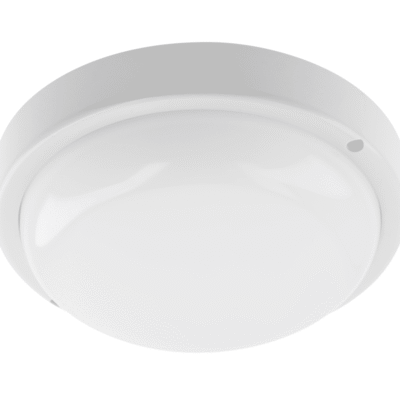 LED laevalgusti, 8W, 720lm, AC175-260V, 50/60 Hz, PF>0.5, Ra≥80, IP54, IK08, 4000K, ümmargune, valge
