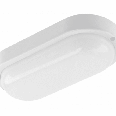 LED laevalgusti, 8W, 720lm, AC175-260V, 50/60 Hz, PF>0.5, Ra≥80, IP54, IK08, 4000K, ovaalne, valge