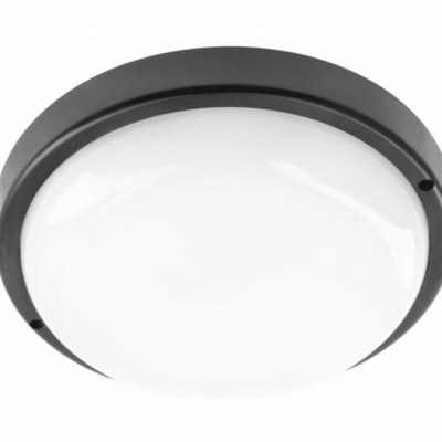 KODO laevalgusti, LED, 18W, 1620lm, 4000K, AC180-250V, IP54, IK08, Ümmargune, Must