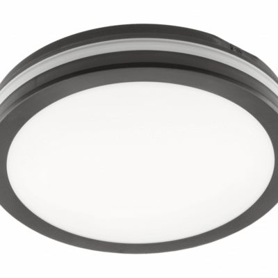 MARS LED 9in1 laevalgusti, 24/18/12W, 100lm/W, CCT, AC220-240V, IP65, must