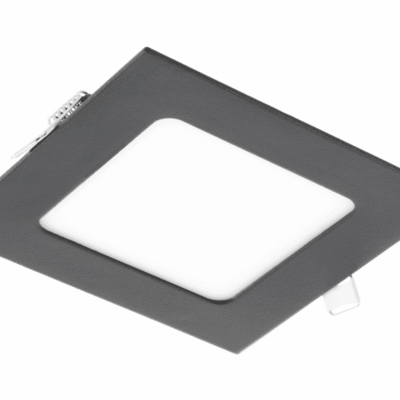 LED süvistatav valgusti Matis Plus, 7W, must, 4000K, 560lm, AC220-240V, IP20, 120°