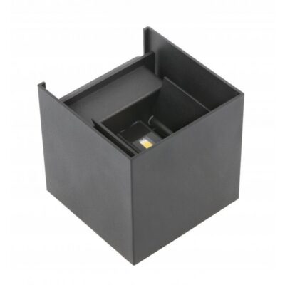 LED fassaadivalgusti MISSOURI-K, 7W, 540lm, AC220-240V, 50/60 Hz, PF> 0.5, Ra≥80, IP54, IK08, 4000K, ruudukujuline, hall