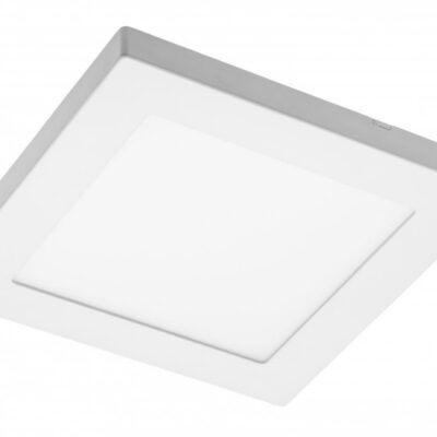 LED valgusti MOZA, 12W, 1000lm, AC220-240V, 50/60Hz, PF>0,5, RA≥80, IP40, 120°, 4000K, ruudukujuline, valge
