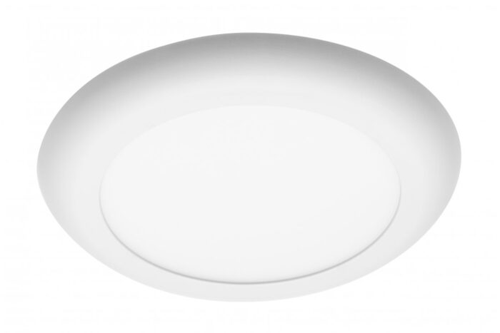 LED siinivalgusti MOZA, 12W, 1000lm, AC220-240V, 50/60Hz, PF>0,5, RA≥80, IP40, 120°, 4000K, ümmargune, valge