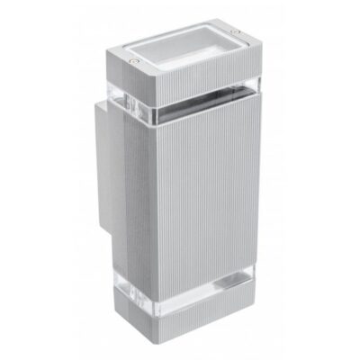 Fassaadivalgusti kahe suuna NESSA, GU10, MAX. 2x50W, IP54, AC220-240V, 50/60Hz, hall