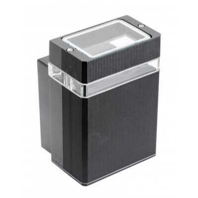 Fassaadivalgusti NESSA, GU10, MAX. 50W, IP54, AC220-240V, 50/60Hz, must