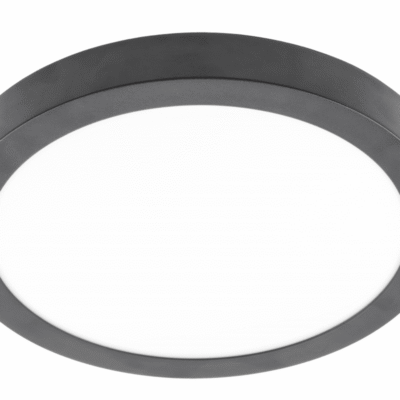 LED valgusti ORIS PLUS, 24W, must, 4000K, 2000lm, AC220-240V, pinnapealne, IP20, 120°
