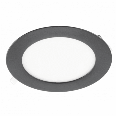 Led plafoon ORIS PLUS, süvistatav, 7W, must, 3000K, 560lm, AC220-240V, IP20, 120°