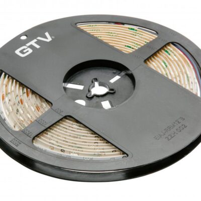 RGB LED riba, 150 LED, 36W, veekindel 10mm, rull 5m, 12V