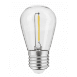 LED VALGUSTI, FILAMENT, S14, 4000K, E27, 0,5W, AC220-240V, 360°, 50lm, 5mA - <span class="woocommerce-Price-amount amount"><bdi>1.15 <span class="woocommerce-Price-currencySymbol">€</span></bdi></span> - E27
