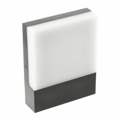 SARO LED fassaadivalgusti 9W, 900lm, IP54, AC220-240V, 50/60Hz, 4000K, must