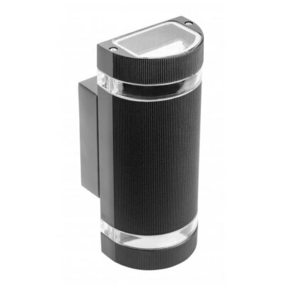Seinavalgusti kahesuunaline SILVA, GU10, MAX.2x50W, IP54, AC220-240V, 50/60Hz, must