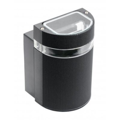 Ühesuunaline seinavalgusti SILVA, GU10, MAX. 50W, IP54, AC220-240V, 50/60Hz, must