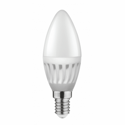 LED valgusallikas, keraamiline, A-G, C37, 3000K, E14, 10.0W, AC180-250V, 160°, 1000lm, 80mA