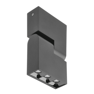 LED laevalgusti SIERRA, 8W, 720lm, AC220-240V, 50/60 Hz, PF>0,5, Ra≥80, IP20, IK08, 4000K, 48°, must