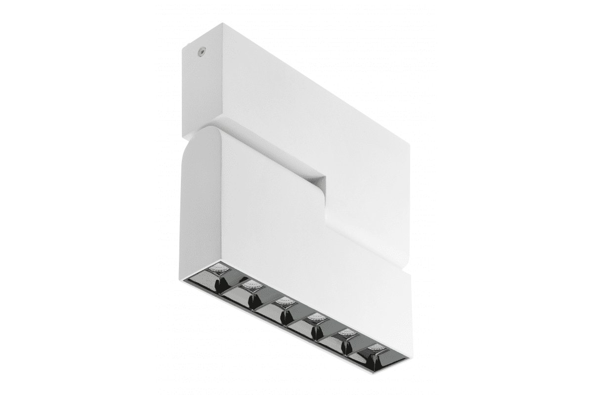 LED laevalgusti SIERRA, 18W, 1620lm, AC220-240V, 50/60 Hz, PF>0,9, Ra≥80, IP20, IK08, 4000K, 48°, valge