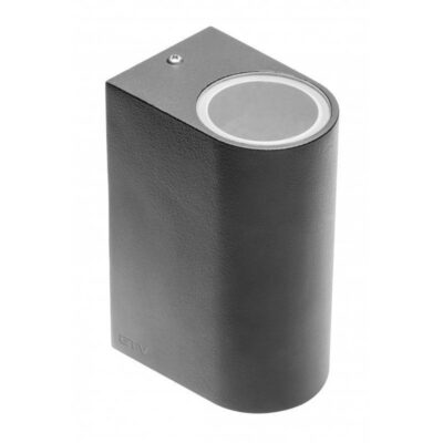 Seina valgusti kahe suunaga, TIAGO, GU10, MAX. 2x35W, IP54, AC220-240V, 50/60Hz, must