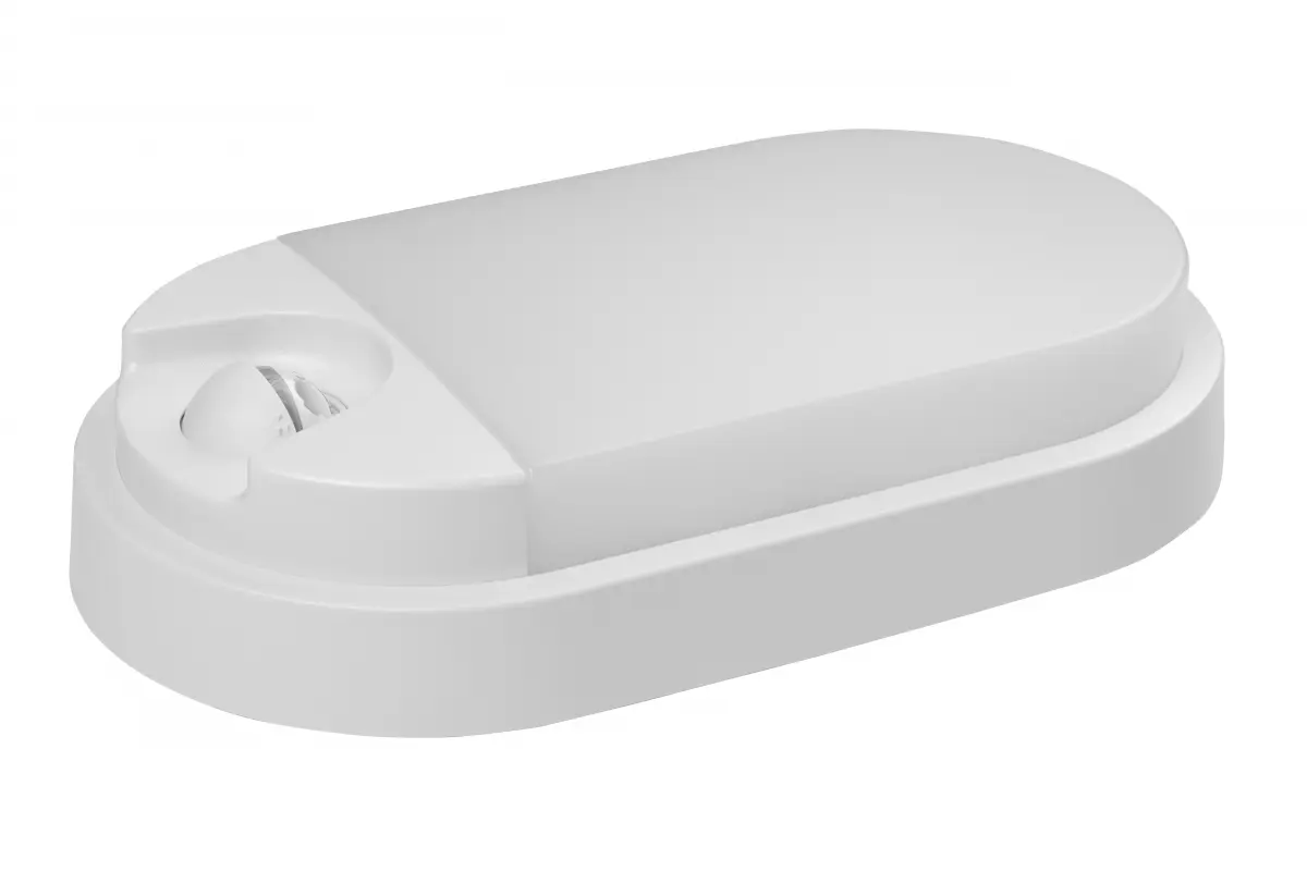 TULON liikumisanduriga LED valgusti, 15W, 1350lm, 4000K, AC220-240V, IP54, ovaalne, valge - Image 4