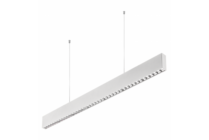 LED rippuv laevalgusti VILANA 42W (30W+12W), 4000K, RA>80, 220-240VAC, 48/120°, UGR<19, 120cm, valge