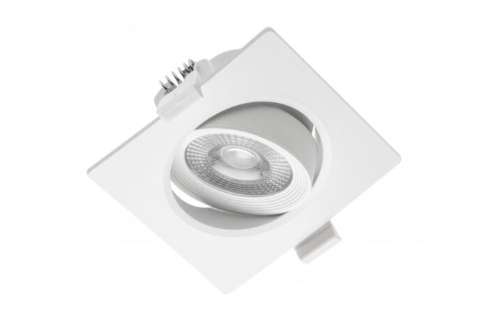 VOLARE LED siinivalgusti, ruudukujuline, süvistatav, CCT, 7W, 630lm, AC220-240V, PF>0.5, RA>80, IP20, 38°