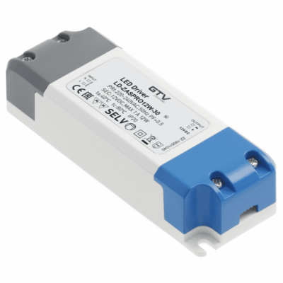 LED toiteplokk PRO 12V, 12W, sisend 220-240VAC, IP20, ext. 120x42x27 mm
