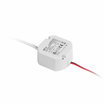 LED toiteplokk 24V, 15W, sisend 220-240VAC, IP20, mõõdud 50x50x25mm koos 200mm juhtmetega