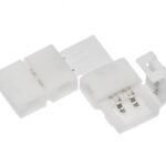 Kohandatav ühendus COB ribadele 8mm 90° nurga all - <span class="woocommerce-Price-amount amount"><bdi>1.41&nbsp;<span class="woocommerce-Price-currencySymbol">&euro;</span></bdi></span> - LED ribade tarvikud