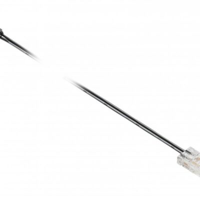 Ühendused läbipaistvad 8mm COB ribade jaoks 2m kaabliga ja mini amp isane
