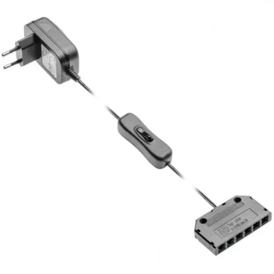 Toiteplokk 12V 12w mini-AMP pesadega- LD-ZWND12-10