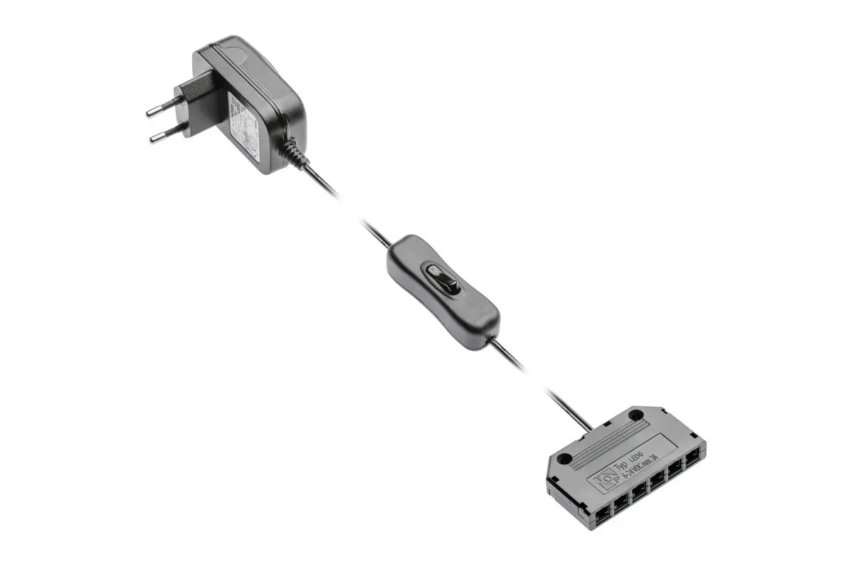 Toiteplokk 12V 6w mini-AMP pesadega- LD-ZWND6w-10
