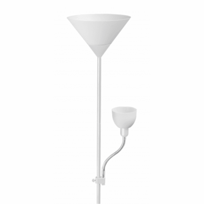 Põrandavalgusti BENFICA 2, max 60W-E27, max 40W-E14, AC220-240V, 50/60Hz, valge
